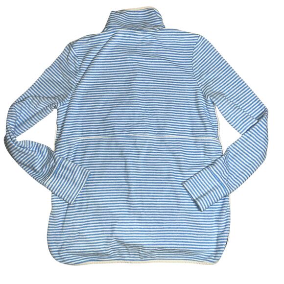 Vineyard Vines blue and white terry cloth striped pullover The Shep Shirt sz SM - Picture 2 of 7
